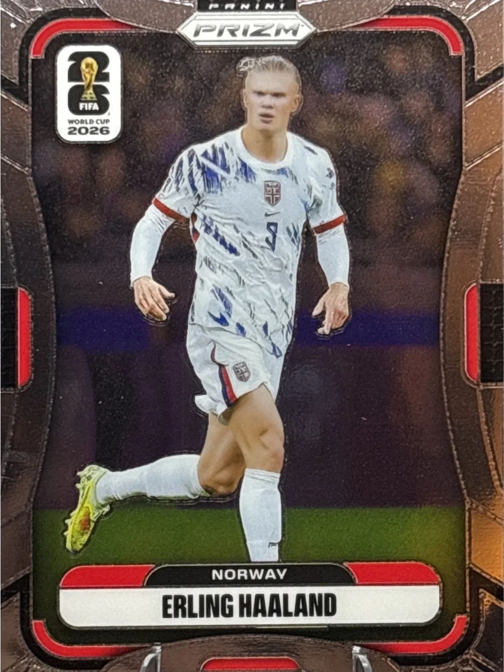 Panini Prizm Erling Haaland Norway Soccer Card